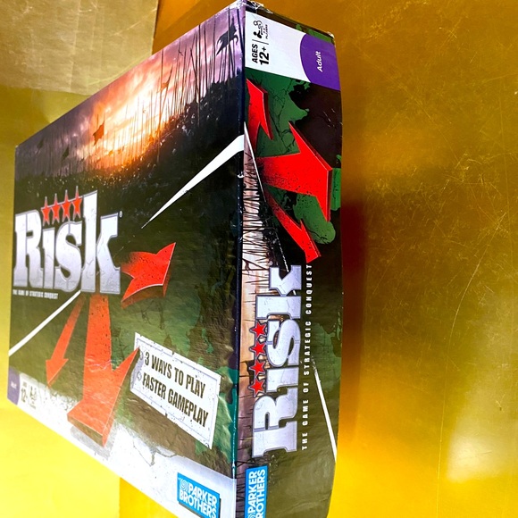 PARKER BROTHERS RISK BOARD GAME VTG 2008 THE GAME OF STRATEGIC CONQUEST HASBRO - Picture 15 of 16